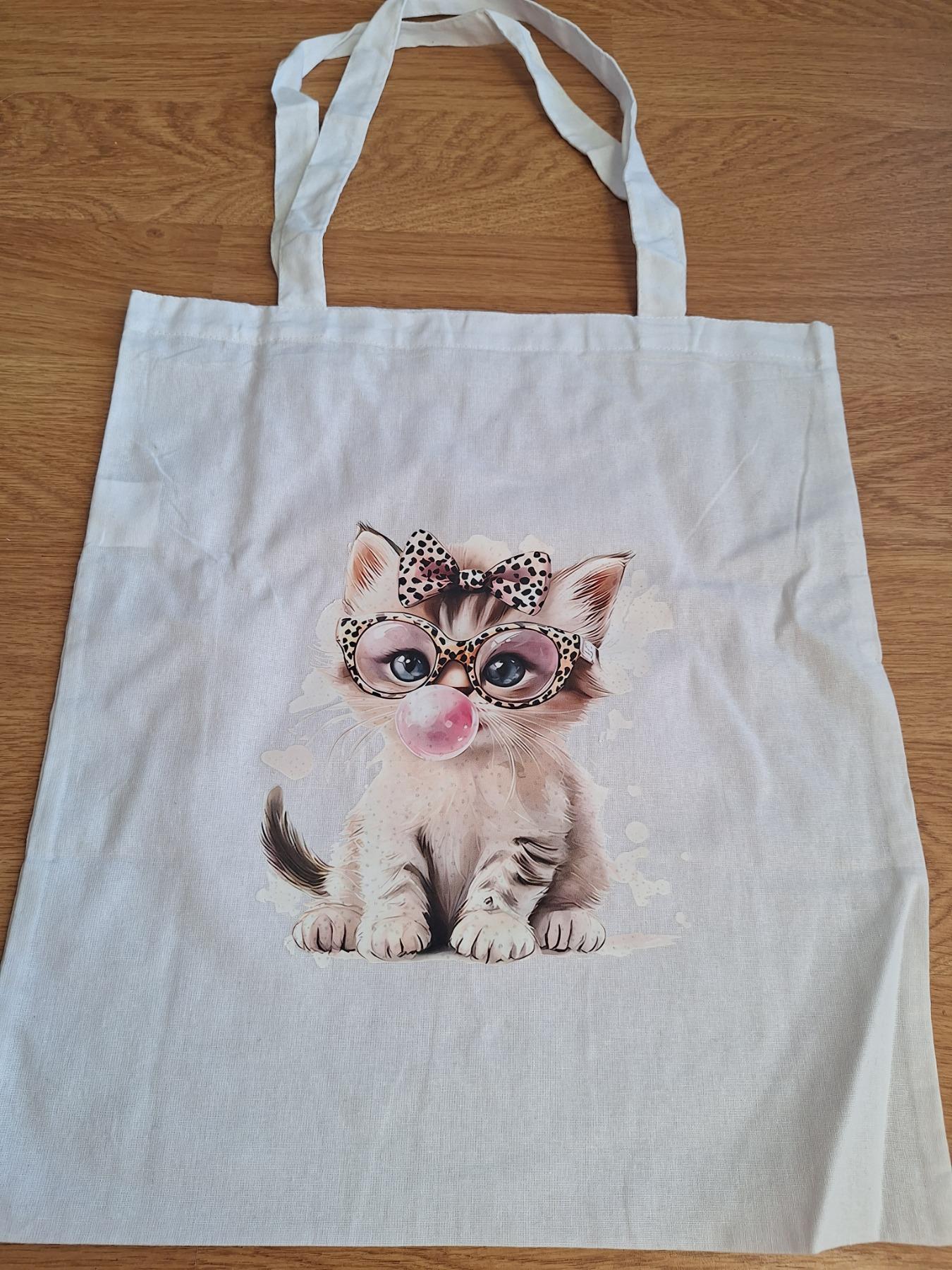 Bubbles n Kitty Tote Bag